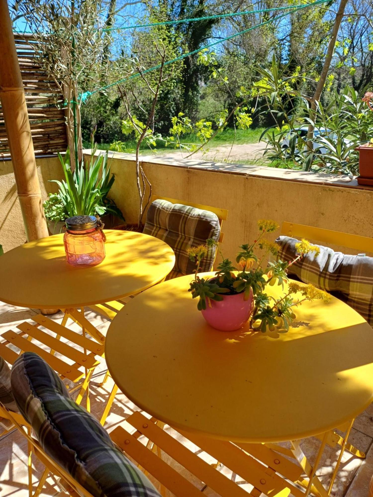 Studio 10M2, Terrasse 18M2 , Parking, Piscine Et Accueille Les Animaux Quissac  Exterior foto